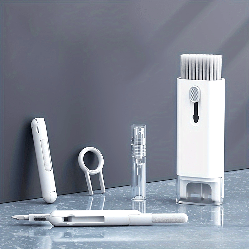7-in-1 Precision Cleaning Kit: For Keyboards, Headphones & Screens