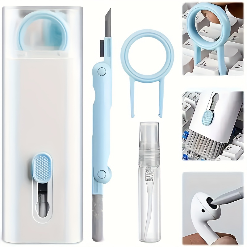 7-in-1 Precision Cleaning Kit: For Keyboards, Headphones & Screens