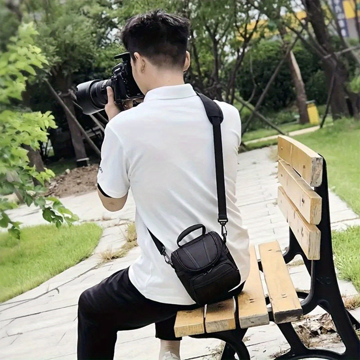 Mid-Size DSLR & Mirrorless Camera Bag — Nylon Material