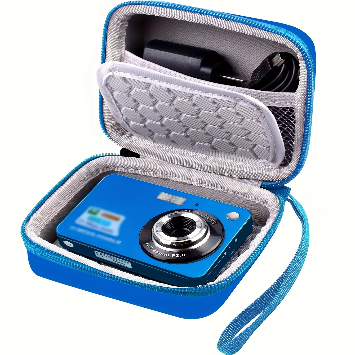 Blue EVA Digital Camera Bag