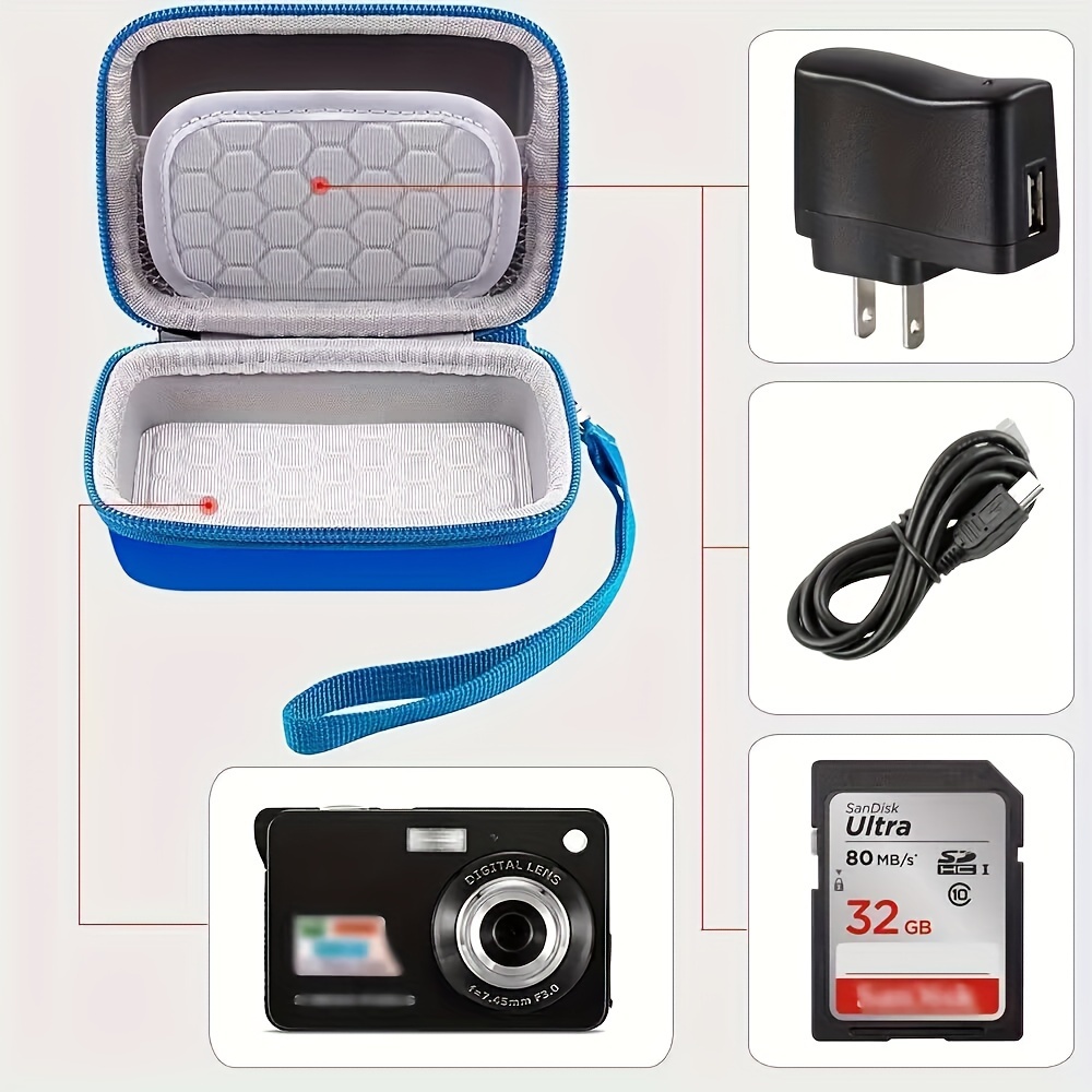 Blue EVA Digital Camera Bag