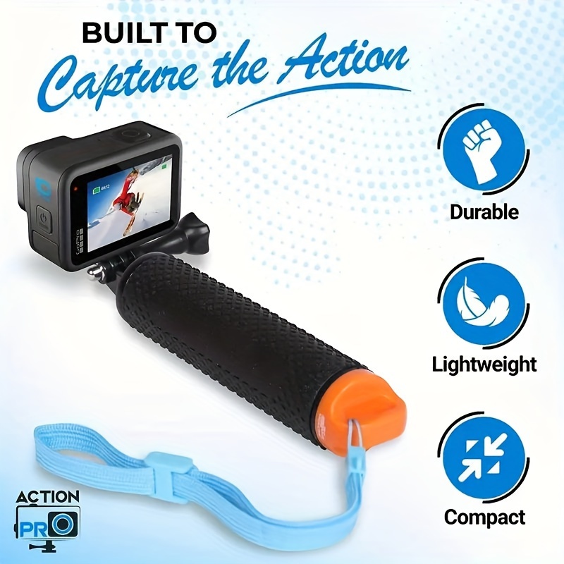 GoPro Hero Neutral-Buoyancy Grip – Fully Extended