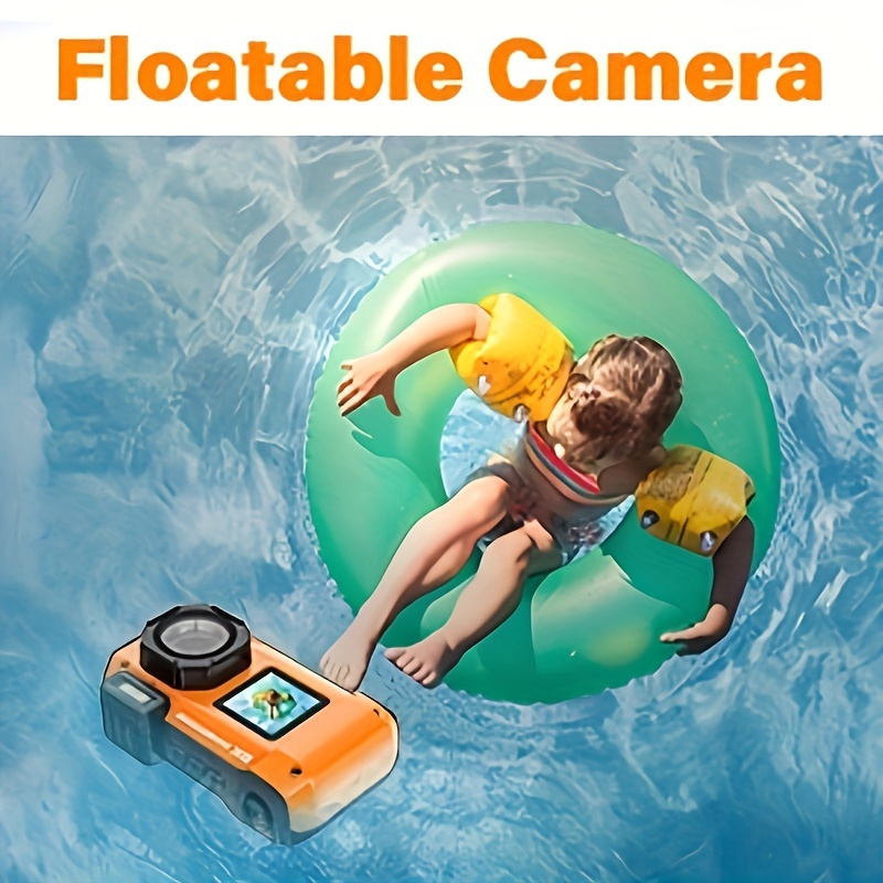 8K Underwater Camera — 18x Optical Zoom, IPX8 Waterproof, Designed for Diving & Snorkeling