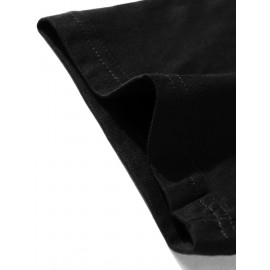 5-Pack Men's 100% Cotton Crew Neck T-Shirts