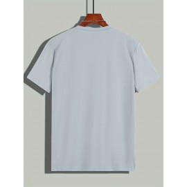 Men's Teddy Bear Print Short Sleeve T-Shirt