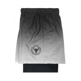 Men's 2-in-1 Sports Shorts w/ Inner Zipper Pocket