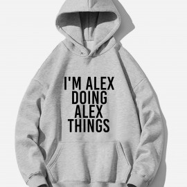 Alex Doing Alex Things 男士连帽衫（套头式）