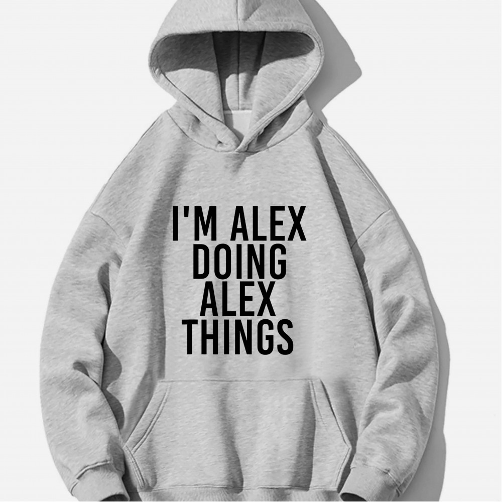 Alex Doing Alex Things 男士连帽衫（套头式）