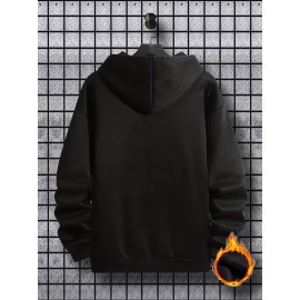 Los Angeles Print Hoodie for Men – 100% Polyester Pullover