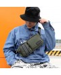 男士防水尼龙斜挎手机包
