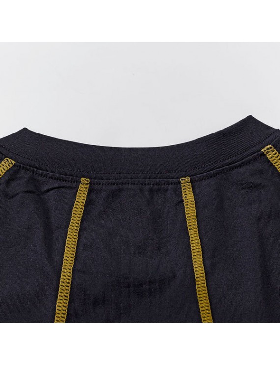 男士加绒速干健身上衣