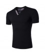 加大码男士V领棉涤混纺T恤(M–5XL)