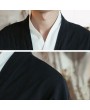男士复古棉麻防晒外套