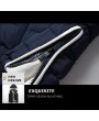 男士加厚棉质连帽双拉链马甲——冬季款