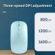 Rechargeable Wireless Mouse 1600 DPI — Silent Design, Cross-Platform Compatible