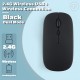 Rechargeable Wireless Mouse 1600 DPI — Silent Design, Cross-Platform Compatible