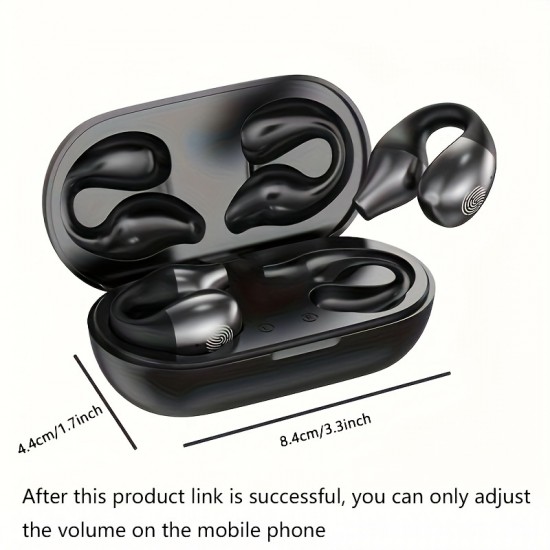 Bone Conduction Headphones BT 5.2 | IPX7 Waterproof | Active Noise Cancellation (ANC)