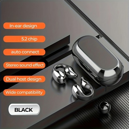 Bone Conduction Headphones BT 5.2 | IPX7 Waterproof | Active Noise Cancellation (ANC)