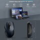 Wireless 2.4G Optical Mouse — 3-Level DPI Adjustment (800/1200/1600), 6-Button, Silent Click, Ambidextrous Design