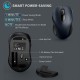 Wireless 2.4G Optical Mouse — 3-Level DPI Adjustment (800/1200/1600), 6-Button, Silent Click, Ambidextrous Design