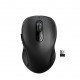 Wireless 2.4G Optical Mouse — 3-Level DPI Adjustment (800/1200/1600), 6-Button, Silent Click, Ambidextrous Design