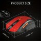 Mini 2.4GHz Wireless Optical Mouse — 1600 DPI, Animal Print Design
