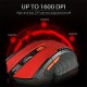 Mini 2.4GHz Wireless Optical Mouse — 1600 DPI, Animal Print Design