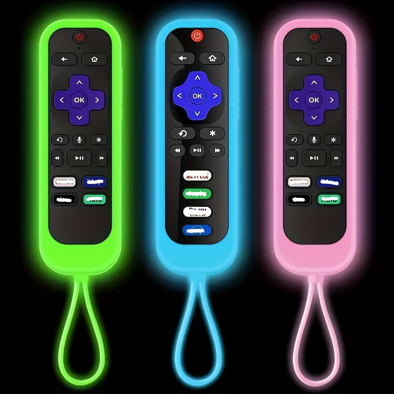 TCL Roku RC280TV Remote Protective Cover — Top View