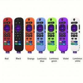 Roku RCA1R Voice Remote Silicone Protective Case with Lanyard