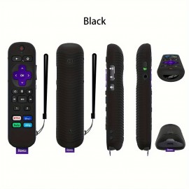 Roku RCA1R Voice Remote Silicone Protective Case with Lanyard