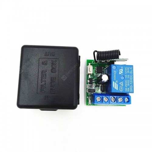 FYZ1382 12V 10A RF Transceiver Module – Single-Channel DC Control Module