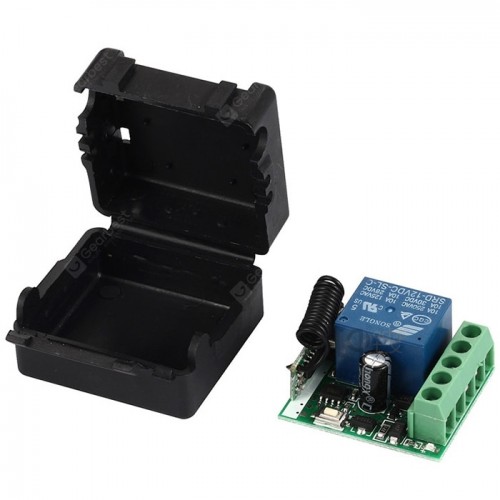 FYZ1419 12V 4-Button 433MHz RF Remote Control Kit with KR1201A Receiver Module