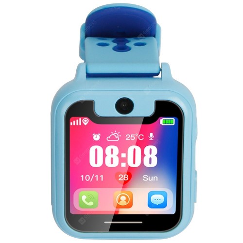 S6 2G Smartwatch Phone — GPS Tracking, SOS Emergency Button & Heart Rate Monitoring