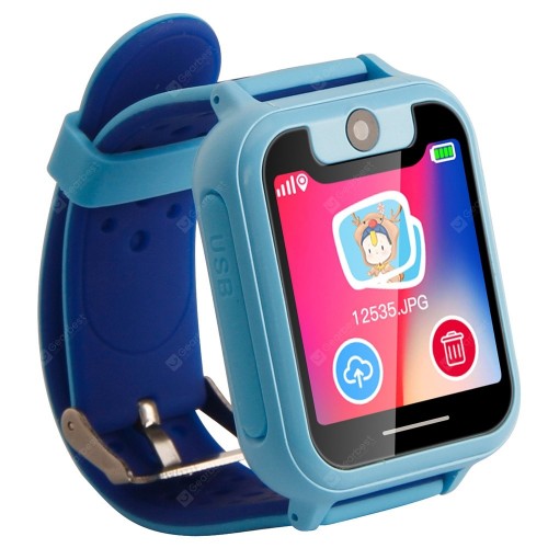 S6 2G Smartwatch Phone — GPS Tracking, SOS Emergency Button & Heart Rate Monitoring