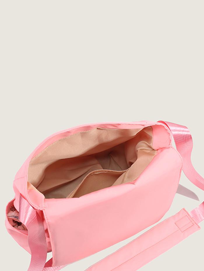 Women's Streetwear Graffiti Letters High Capacity Crossbody Message Bag