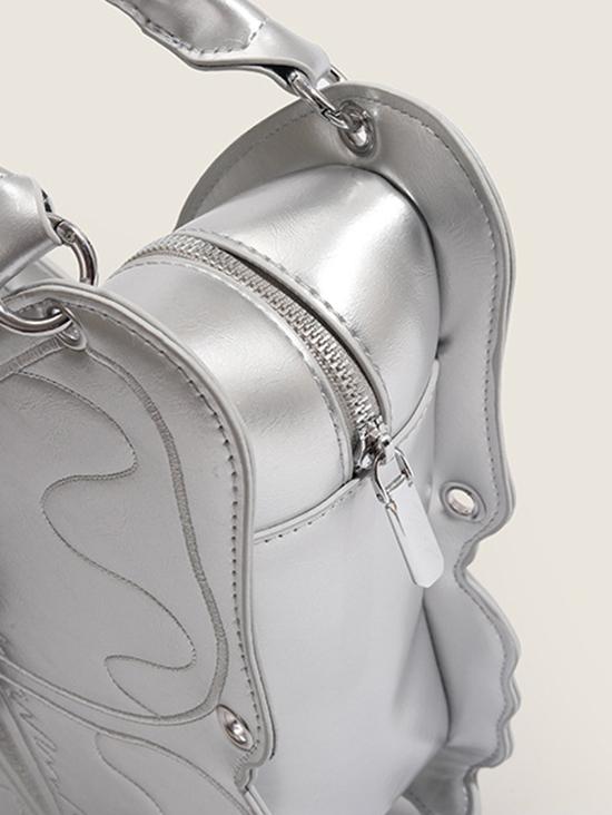 Creative Butterfly Shape Buckle Design Backpack