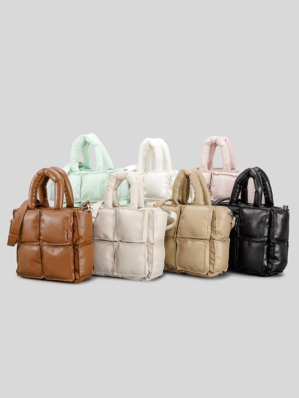 Square Quilted Crossbody Bag