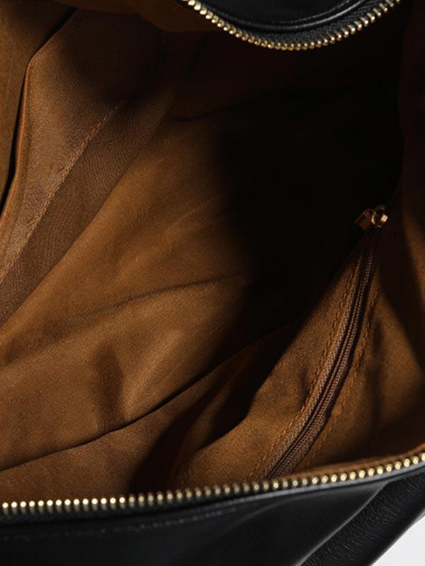Women's Daily Solid Color Large Capacity Slouchy Shoulder Bag