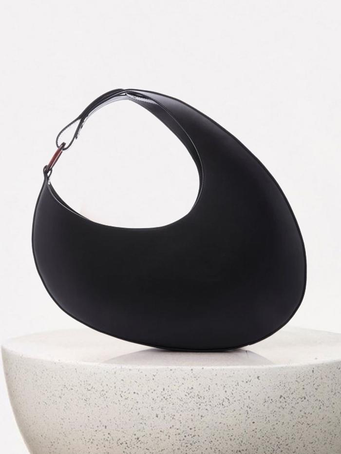 Women's Large Capacity Half Moon Crescent Design Underarm Shoulder Bag