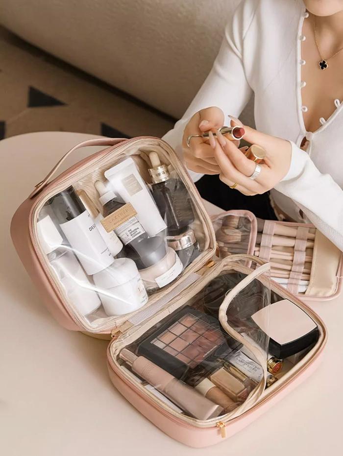 Portable Travel High Capacity Make-up Storage Bag