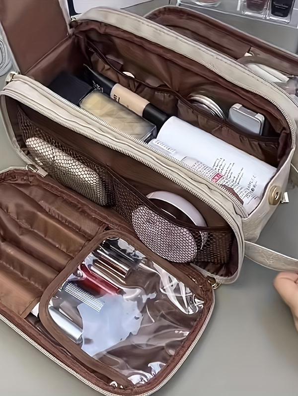 Multifunction High Capacity Portable Travel Make-up Storage Bag