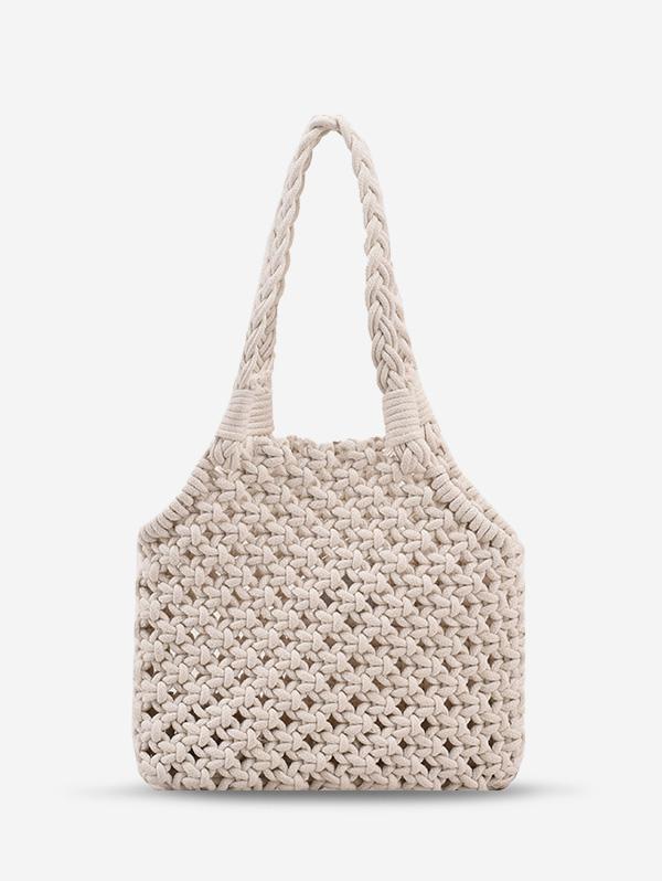 Beach Vacation Macrame Shoulder Bag