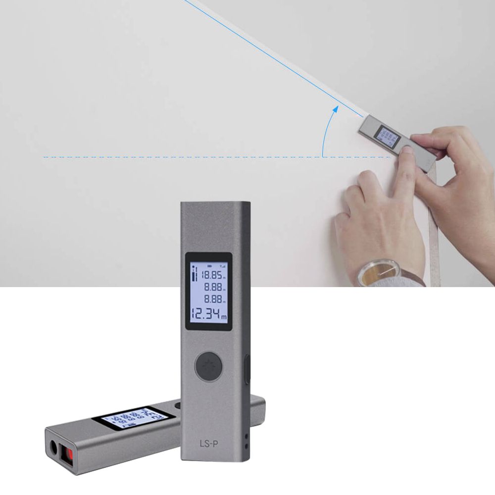 LS-P Handheld Rangefinder USB Flash Charging Laser-Range-Finder High-Precision Measurement