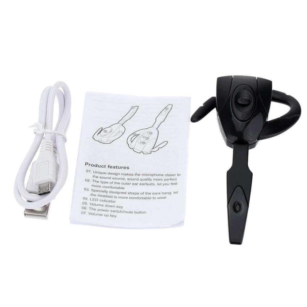 EX-01 Fashionable In-ear Wireless Stereo BT 4.1 + EDR Gaming Headset Headphone Earphone Hands-free with Mic for PS3 Smart Phones Tablet PC Notebook
