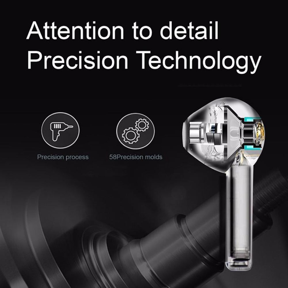 i7 Wireless BT Earphones Mini Earbud Portable Stereo Handfree Earphone Left and Right Ear with Charging Box