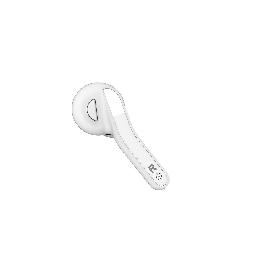 BT Earphone True Wireless Stereo Earbud Headset for Phone White
