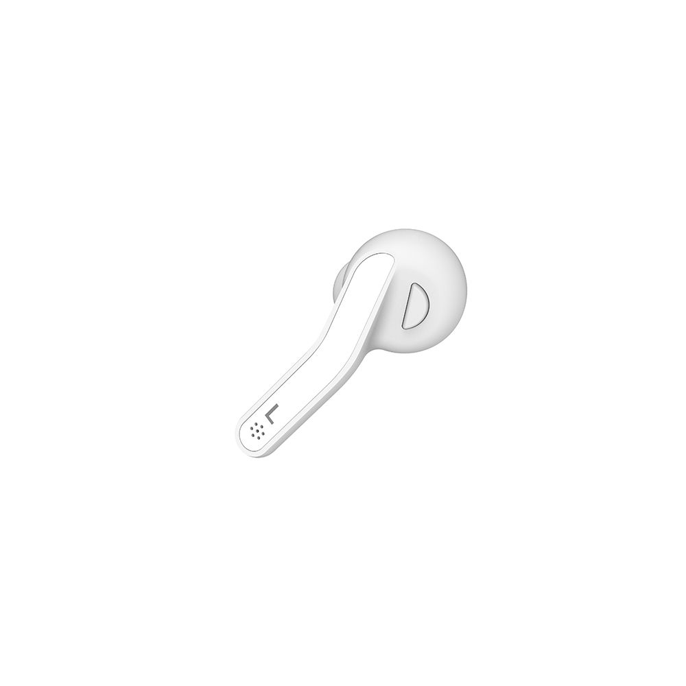 BT Earphone True Wireless Stereo Earbud Headset for Phone White