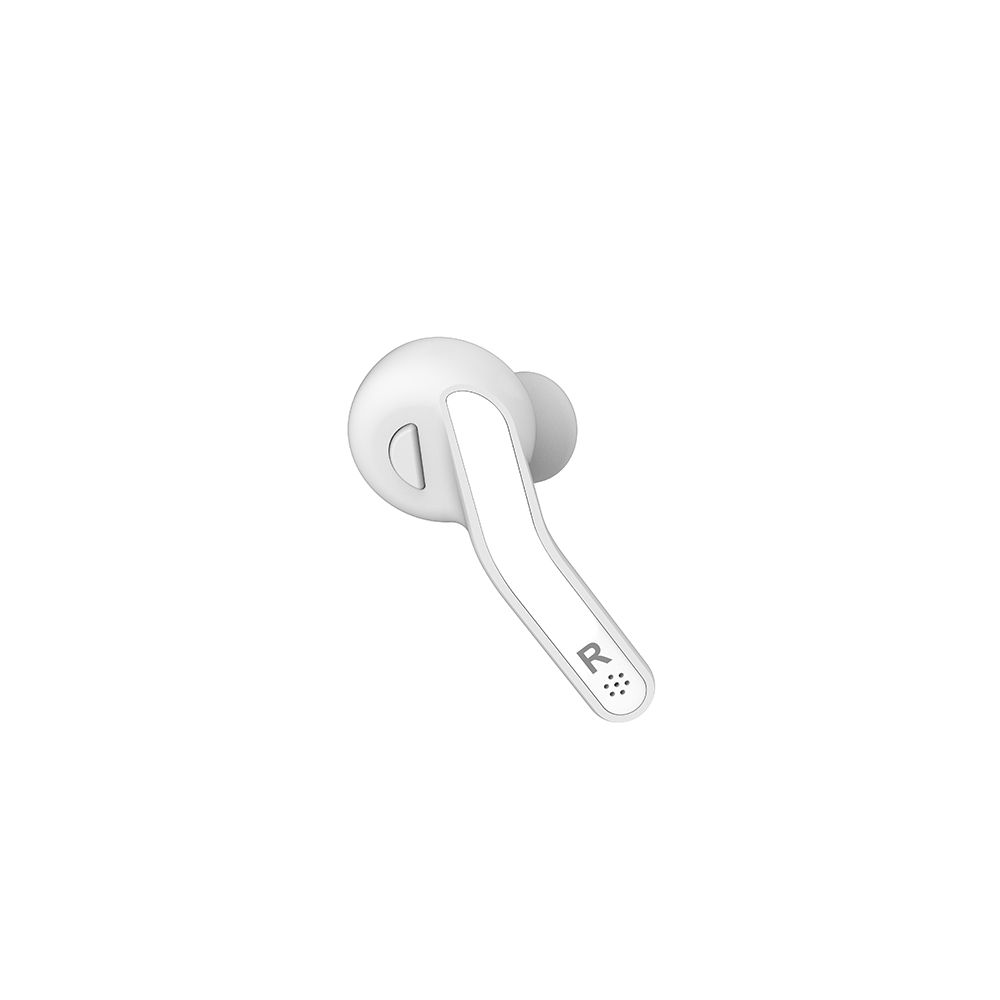 BT Earphone True Wireless Stereo Earbud Headset for Phone White