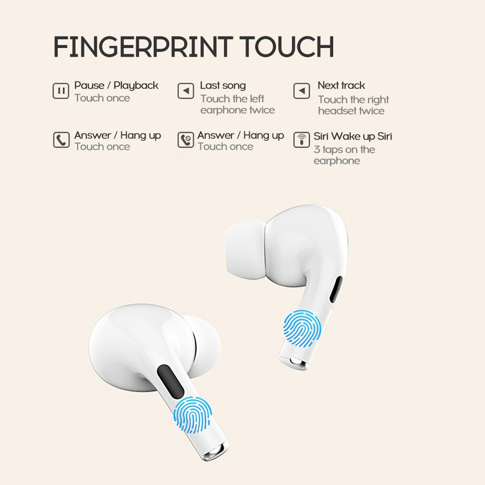 In-Ear BT 5.0 Headphones Running  Earphones Noise Cancelling Handsfree