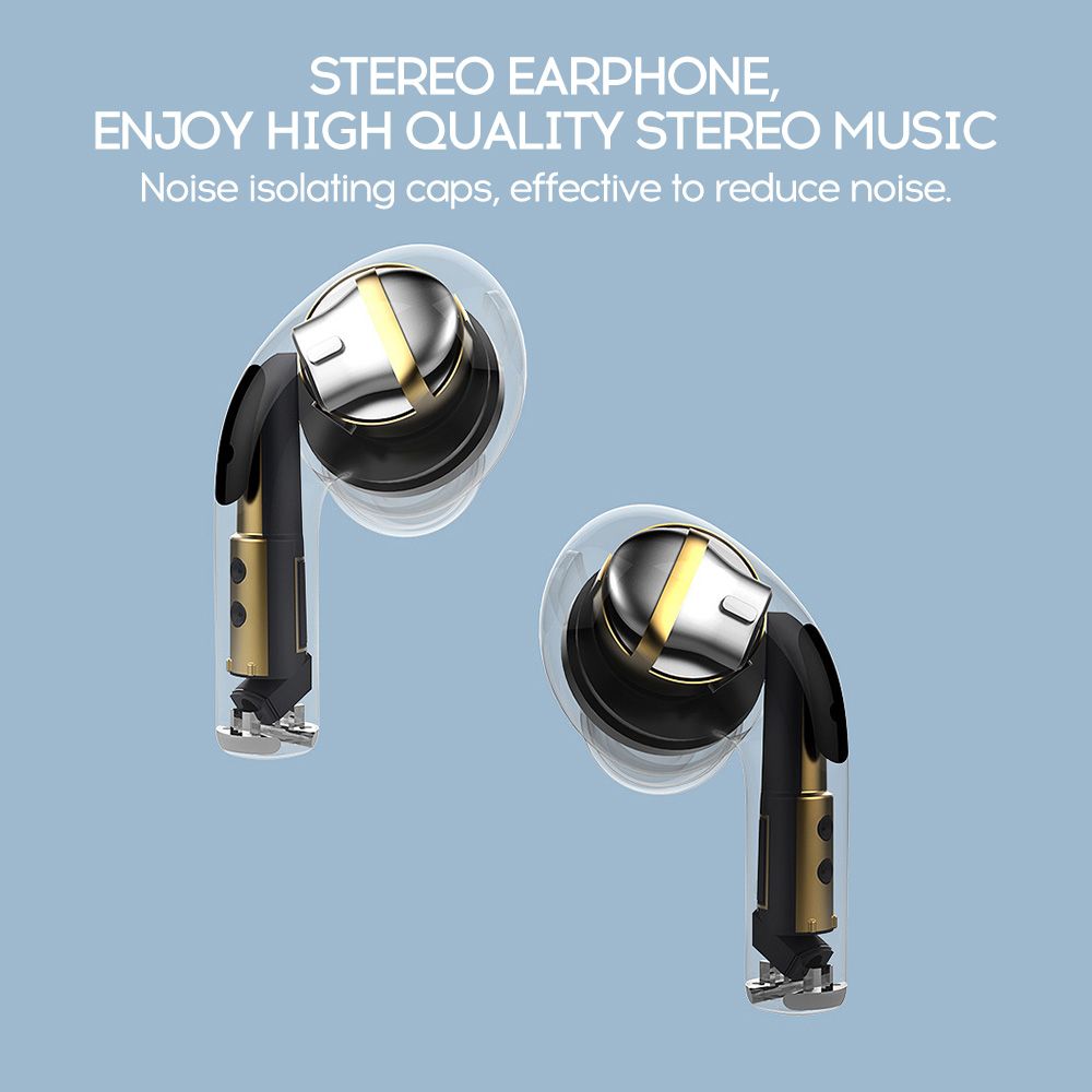 In-Ear BT 5.0 Headphones Running  Earphones Noise Cancelling Handsfree